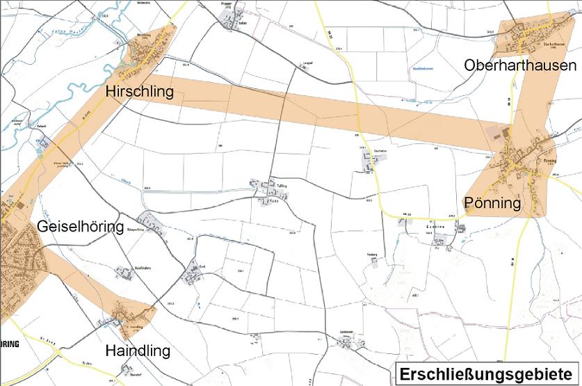 Breitbandausbau Pönning- Oberharthausen