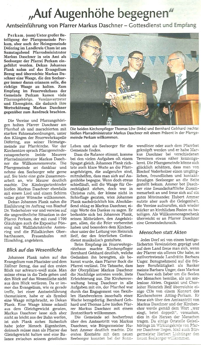Pfarrer Daschner Zeitung1