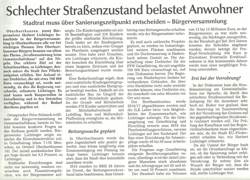 Zeitung