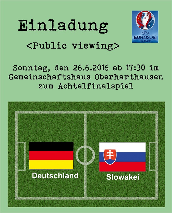 Einladung Deutschland gegen Slowakei klein