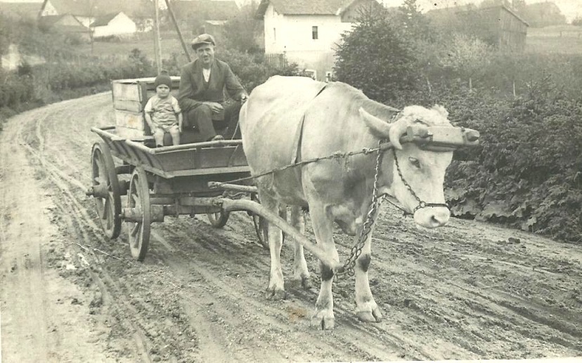 Opa und Hans zur Mühle Berg Perkam