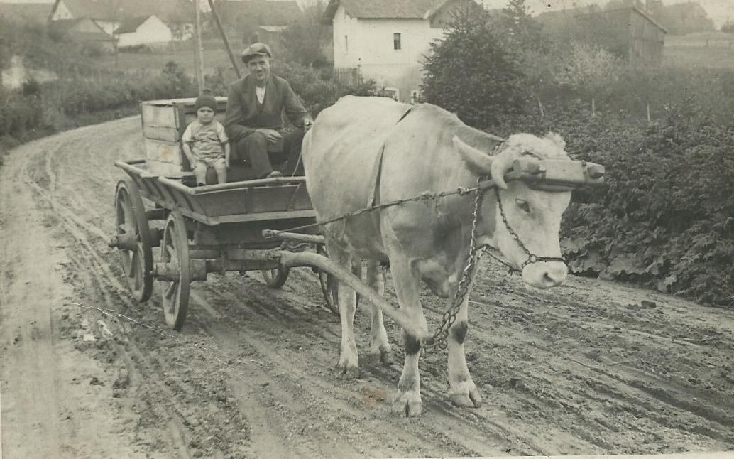 Opa und Hans zur Mühle Berg Perkam
