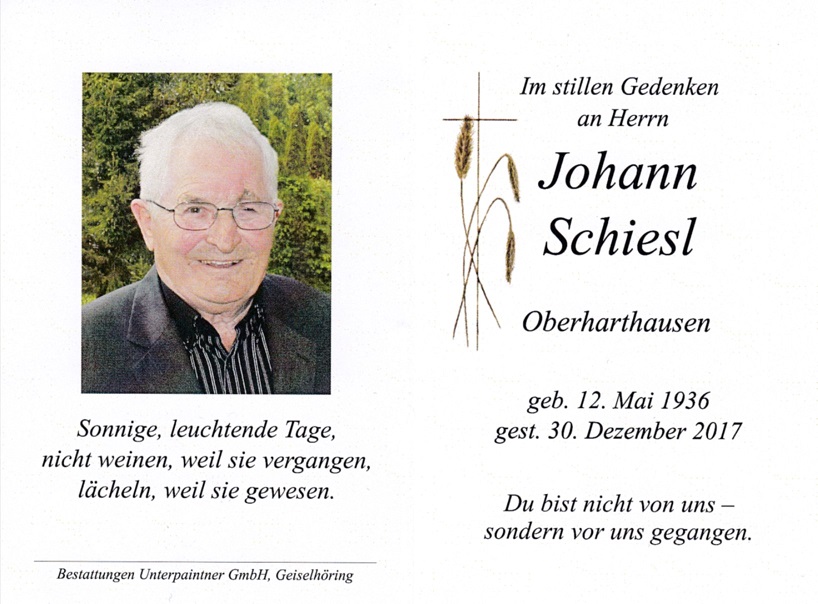 Schiesl Johann 1