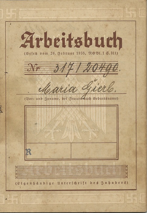 Arbeitsbuch Maria Sax 1