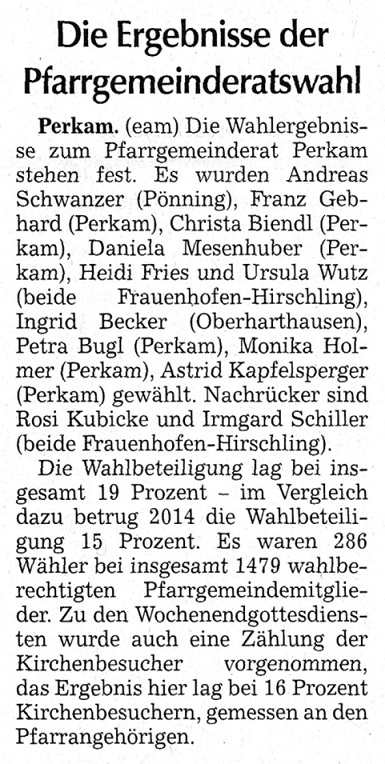 Pfarrgemeinde