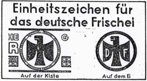 11 landfrau 1930 nr11 p5 eier markenartikel frischei kennzeichnung