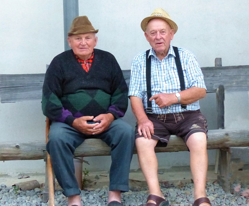 Stammtisch Sepp Zellmer und Sepp Danner kl