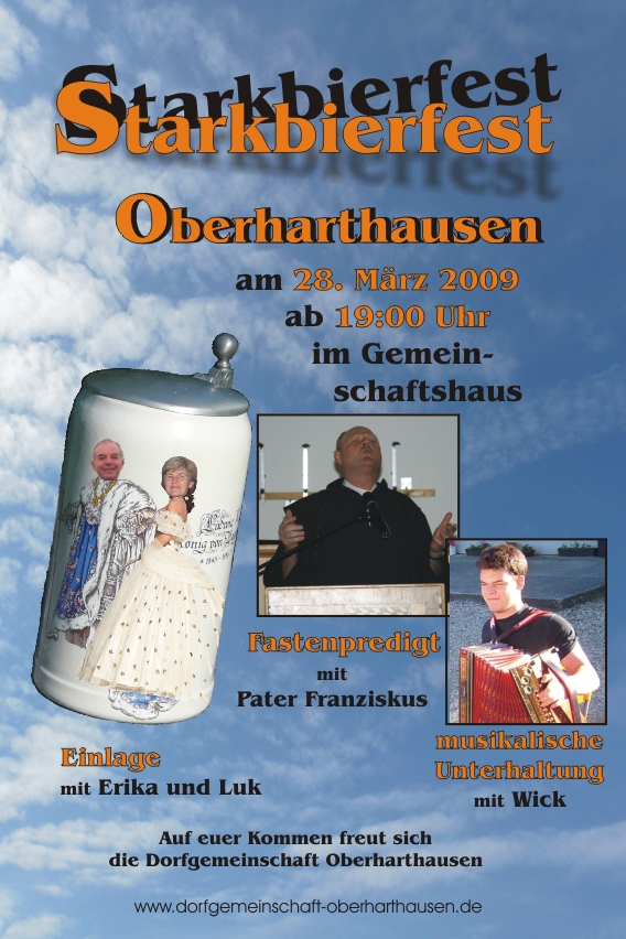 2009 Einladung Starkbierfest