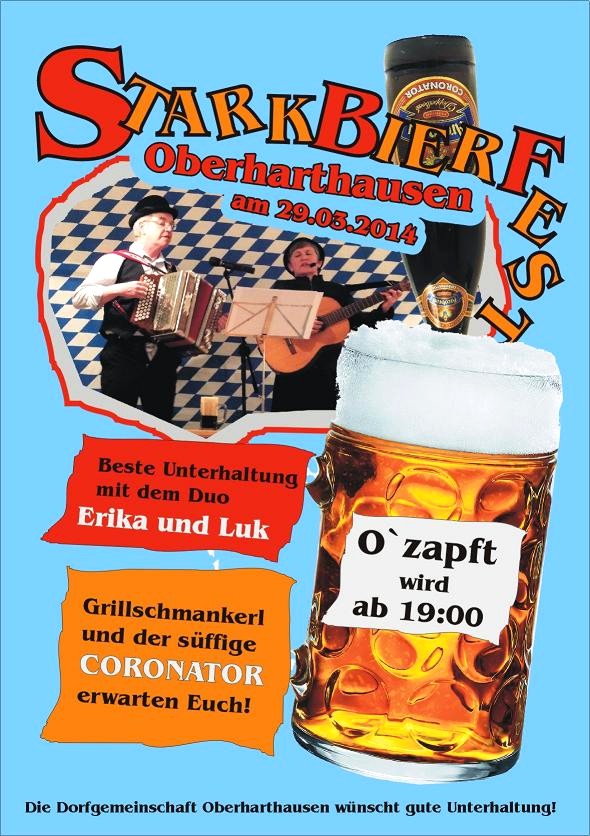2014 Einladung Starkbierfest 2014