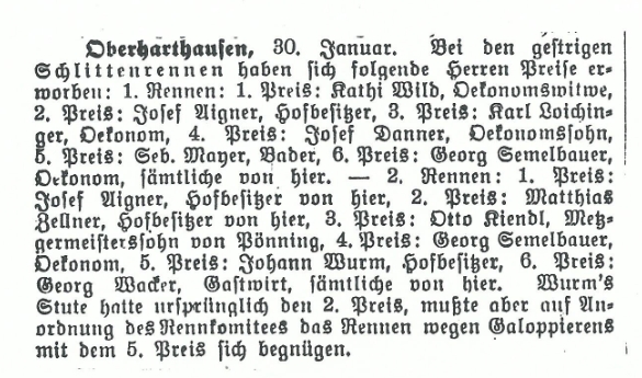 Schlittenrennen 30.1. 1924