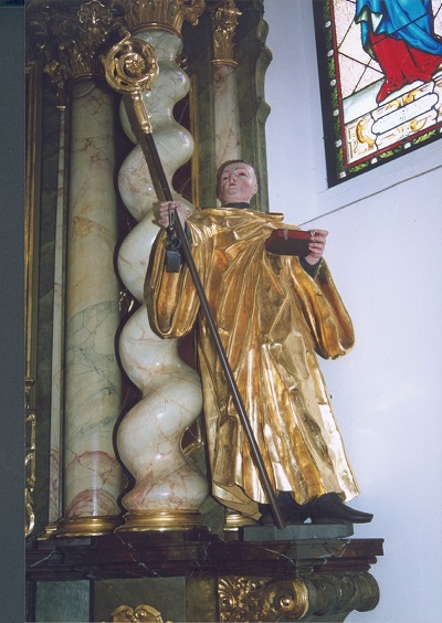 rchte figur leonhard am hochaltar antenring