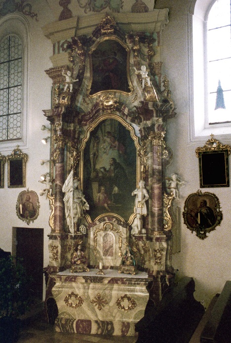 rechter Seitenaltar von Pönning