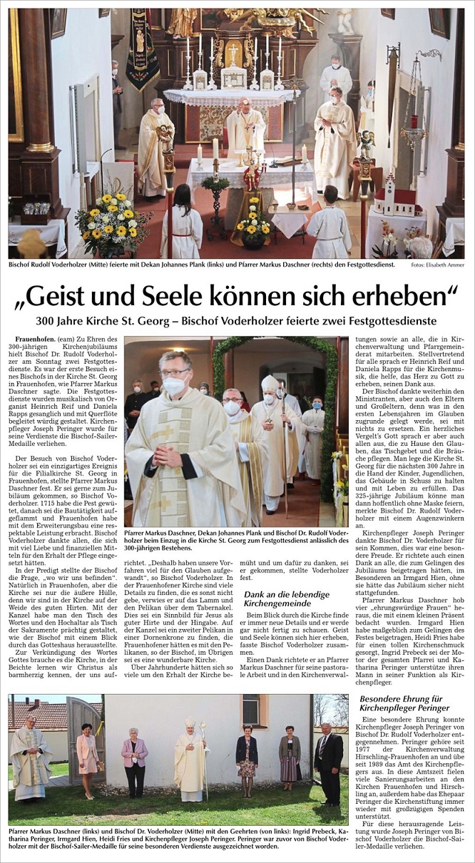300 jahrfeier kirche zeitung