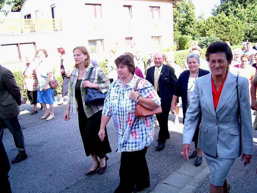 Kirchenzug Hofkirchen 50 Jahre Priesterjubiläum