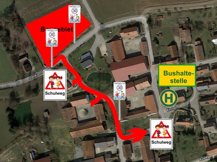 Layout Schilder