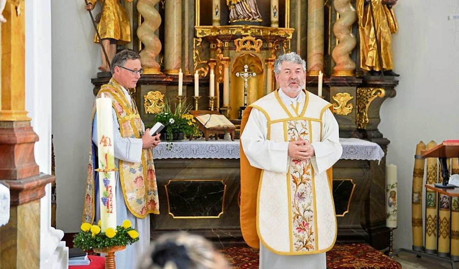 Monsignore Johannes Hofmann hielt Festpredigt