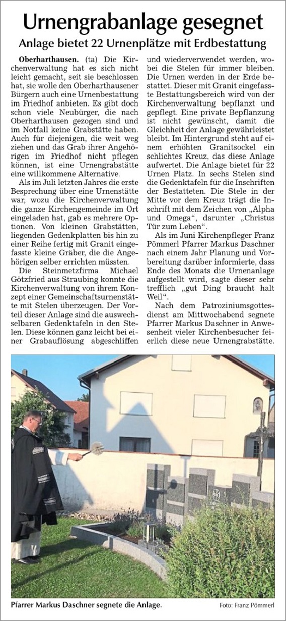 Zeitungsartikel
