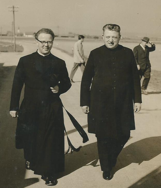 Pfarrer Beuchert und Pfarrer Woppmann