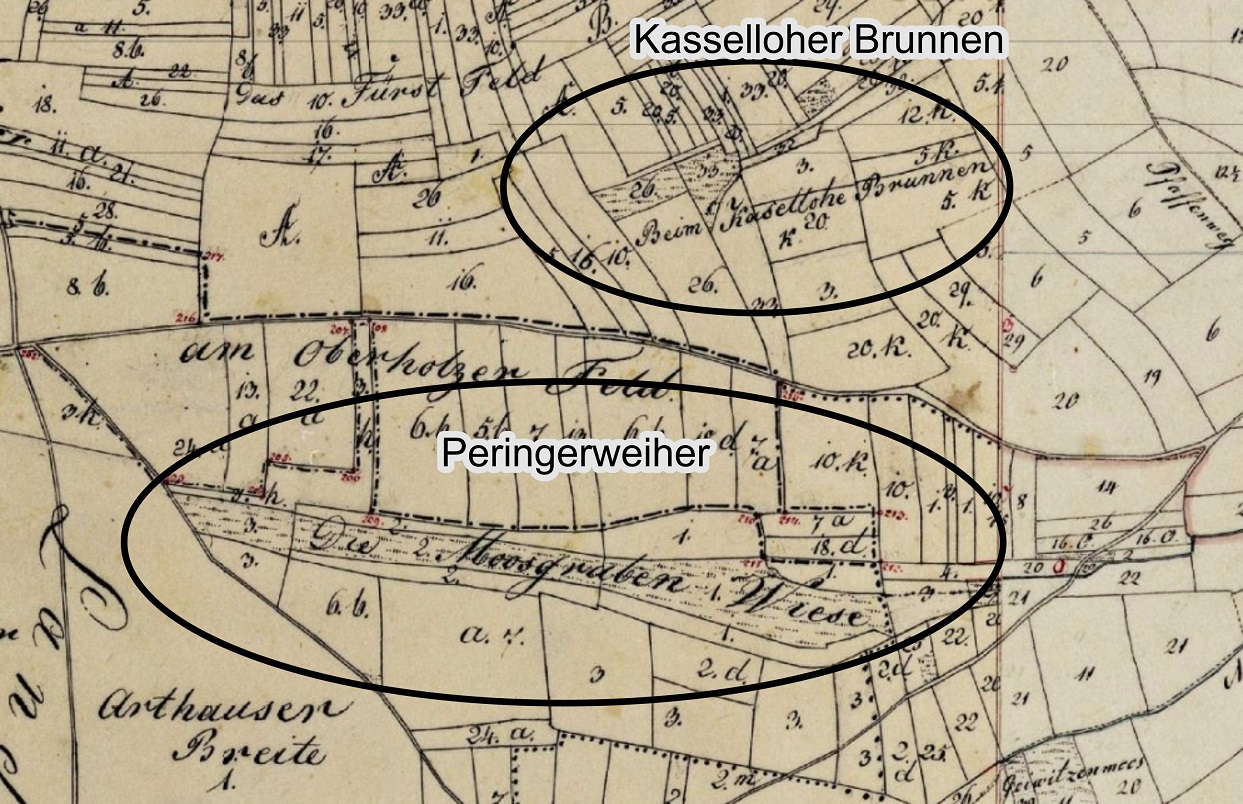 Kassellohe und Peringerweiher