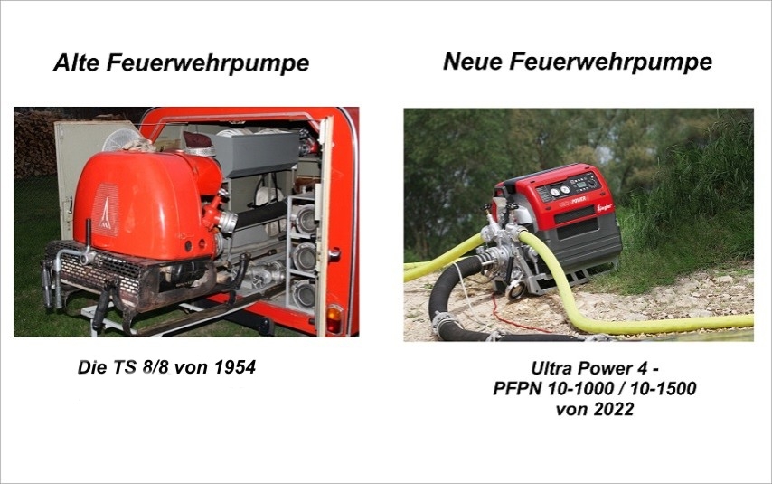 alte Pumpe neue Pumpe 1
