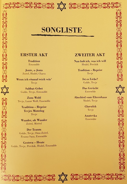 Songliste