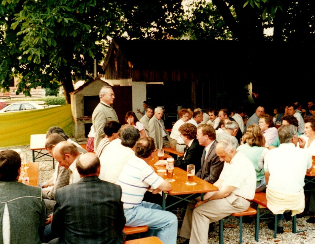Eiinweihung Hierlbnacher Straße 21.7.1989
