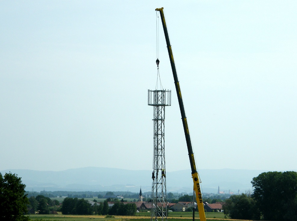 Mast aufstellen kl