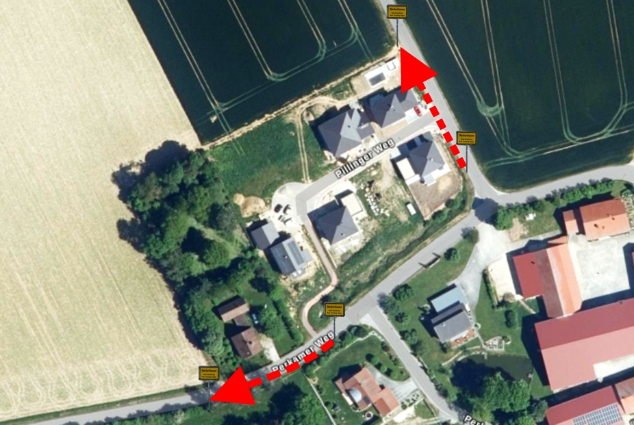 Umwidmung Straße