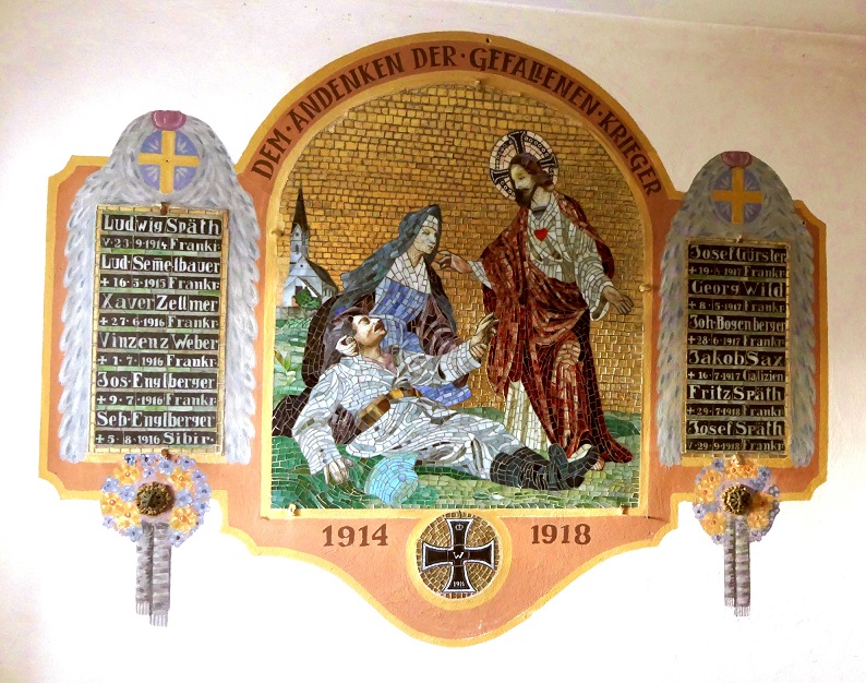 Kriegerdenkmal Mosaik