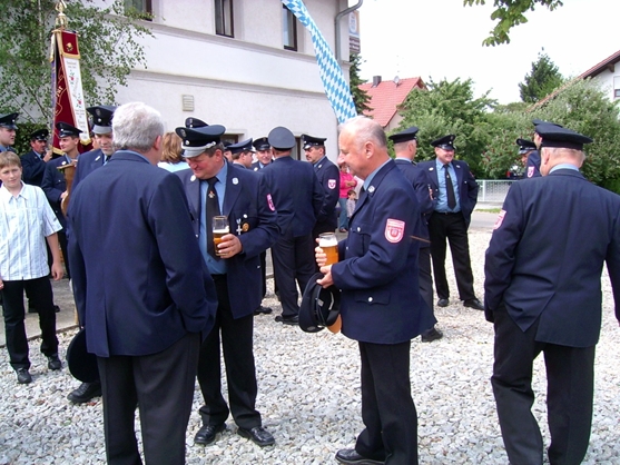 Abholung der FFW Oberharthausen 2005