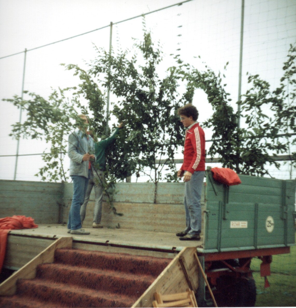 1985 Altar Sportplatzeinweihung