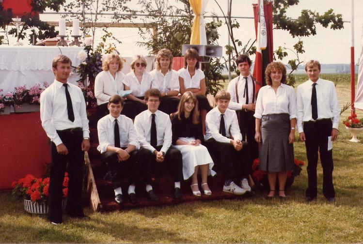 1985 dorfplatzeinweihung