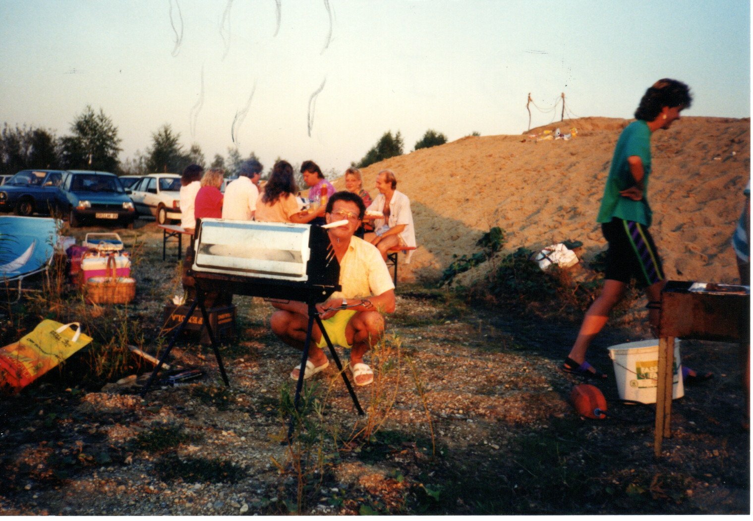 1990 Grillfest in Rain