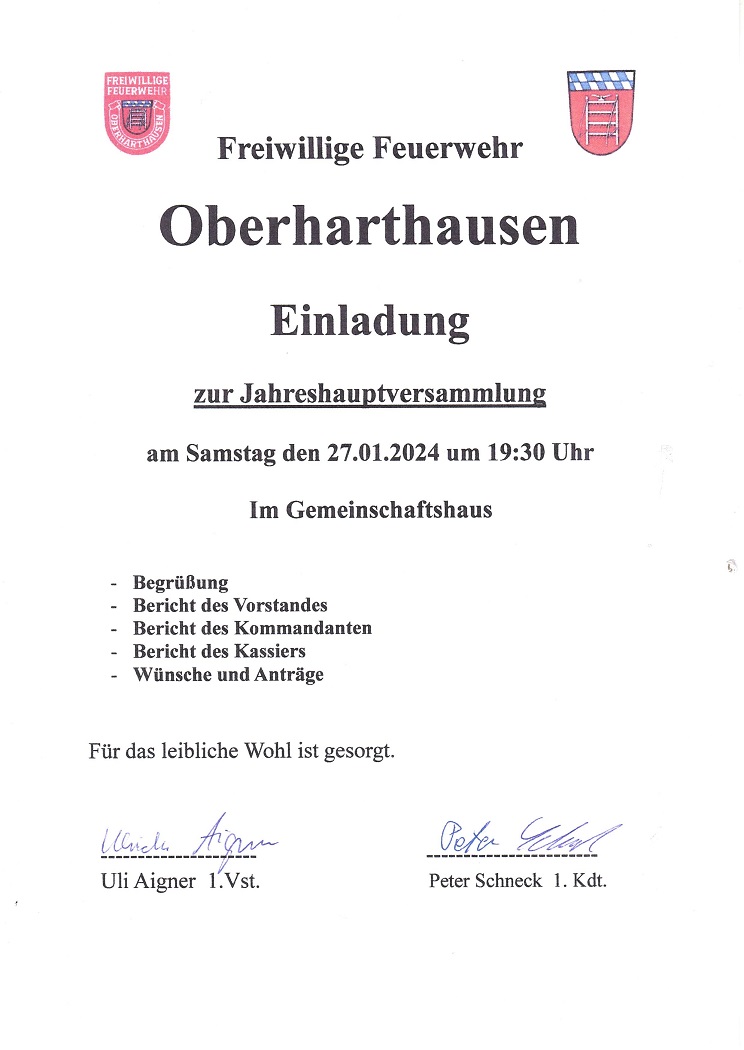 Einladung FFW Versammlung 2024kl