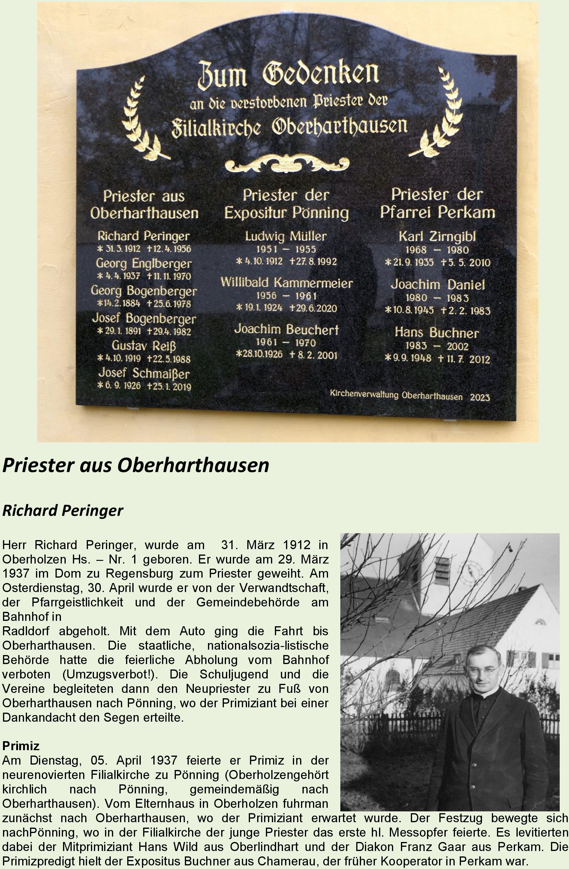 Pfarrer Gedenktafel 01
