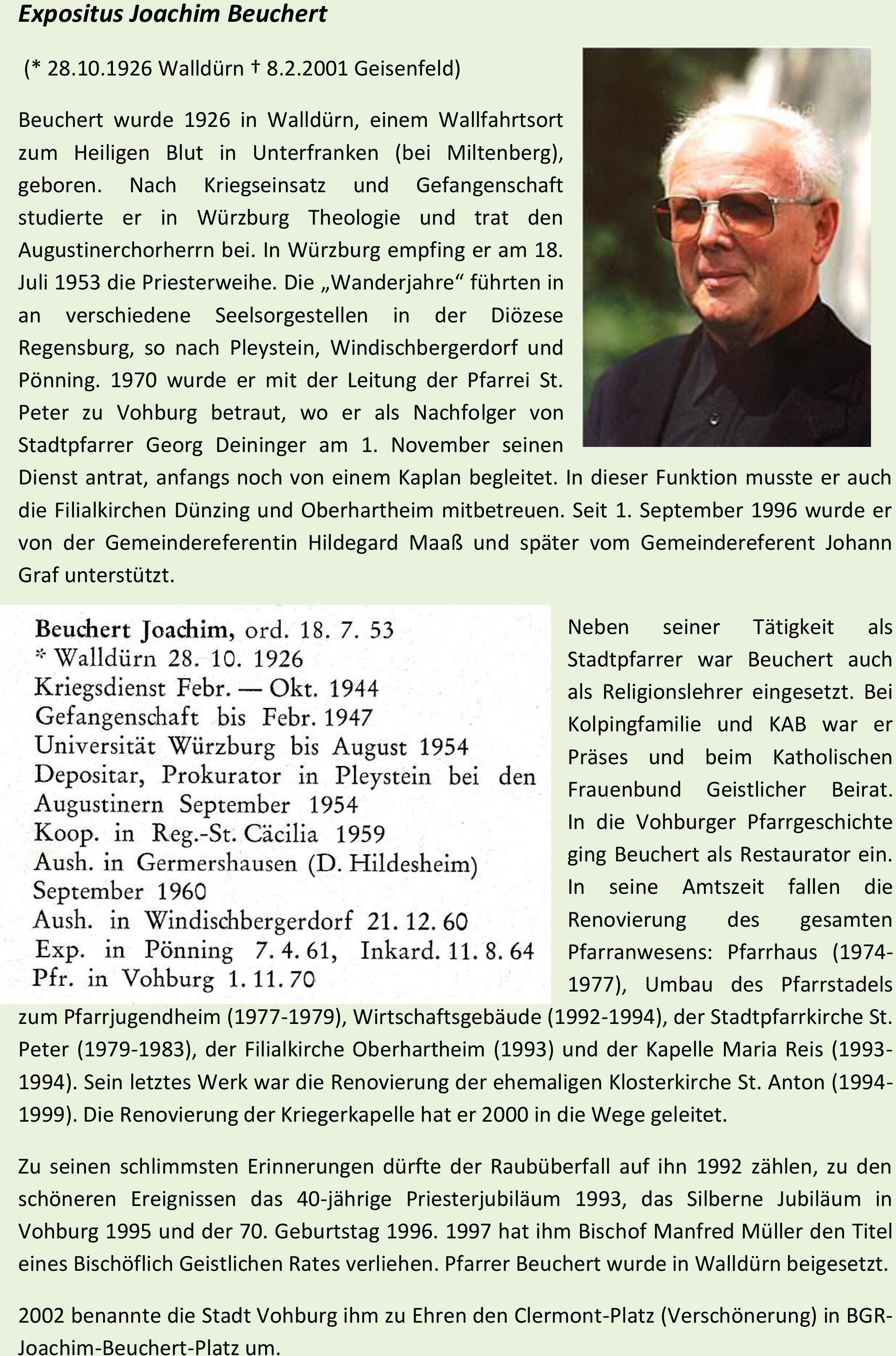 Pfarrer Gedenktafel 23