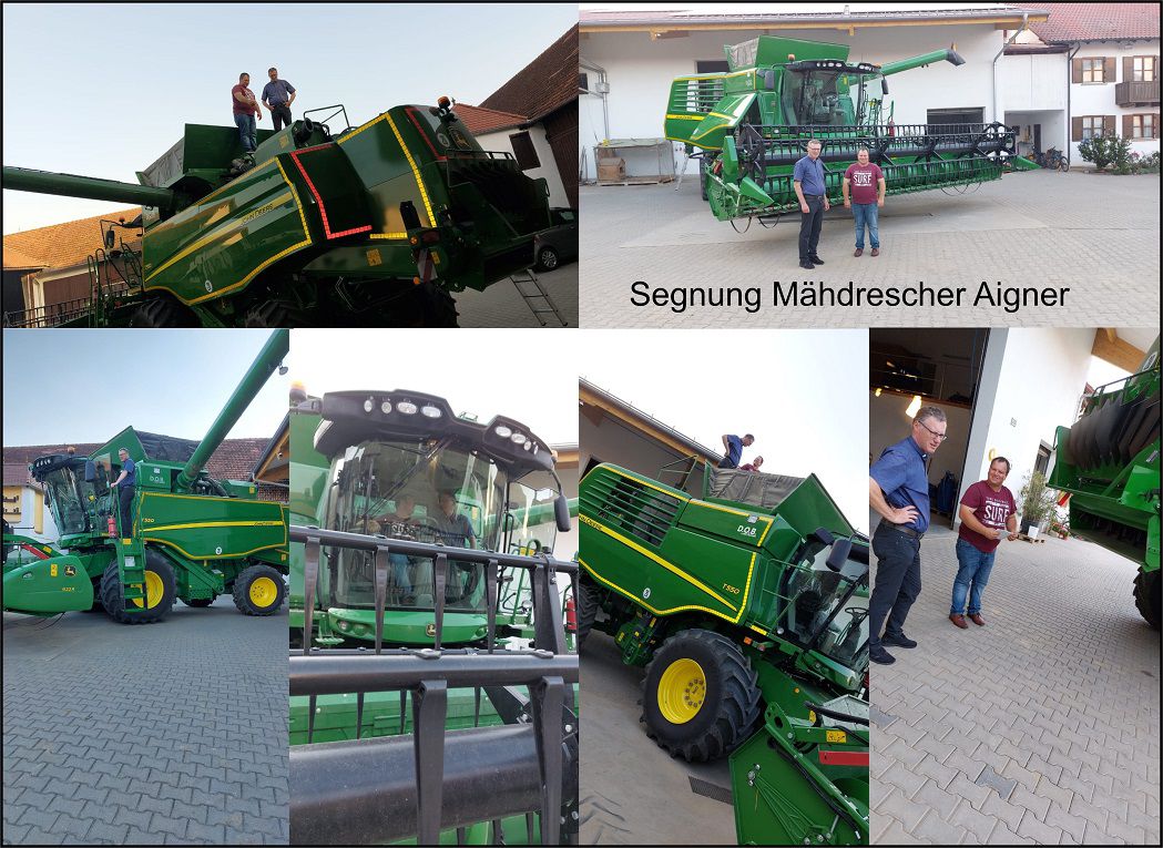 Fahrzeugweihe Aigner im Juli
