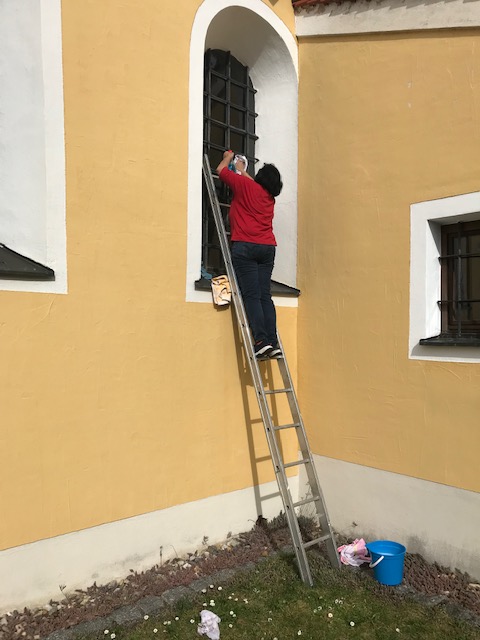 Kirchenputz Landfrauen März
