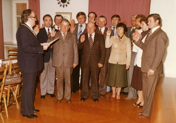 Vereidigung Hans Schmaißer