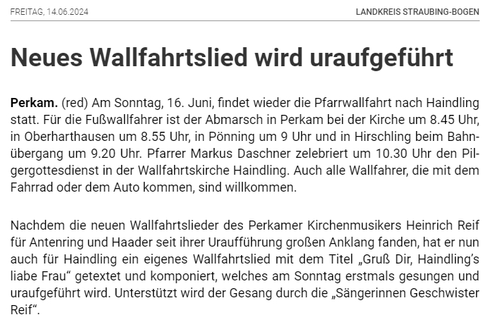 Wallfahrtslied