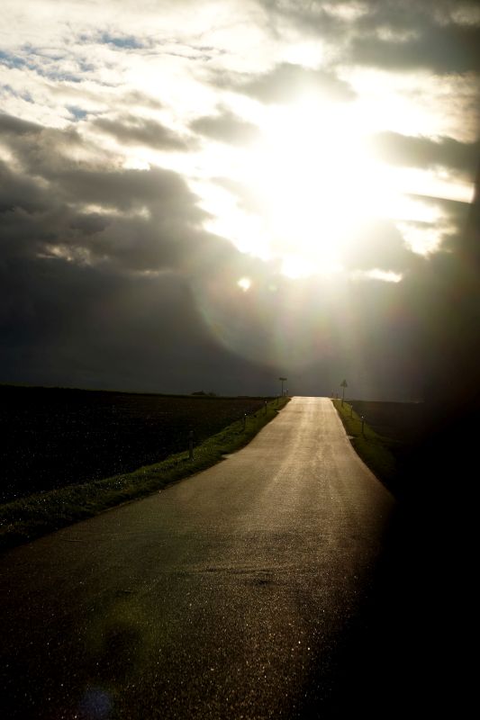 into the light