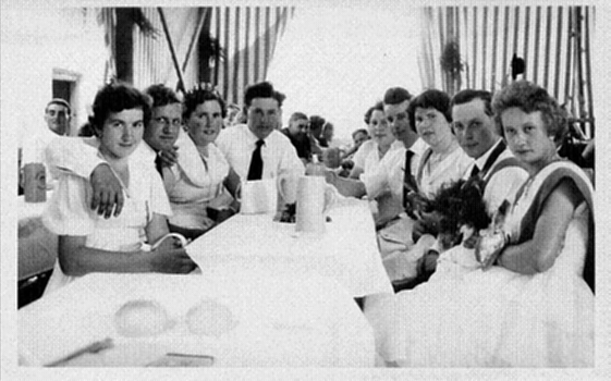 fahnenweihe Pönning 1956