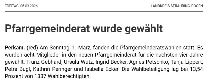 Zeitung