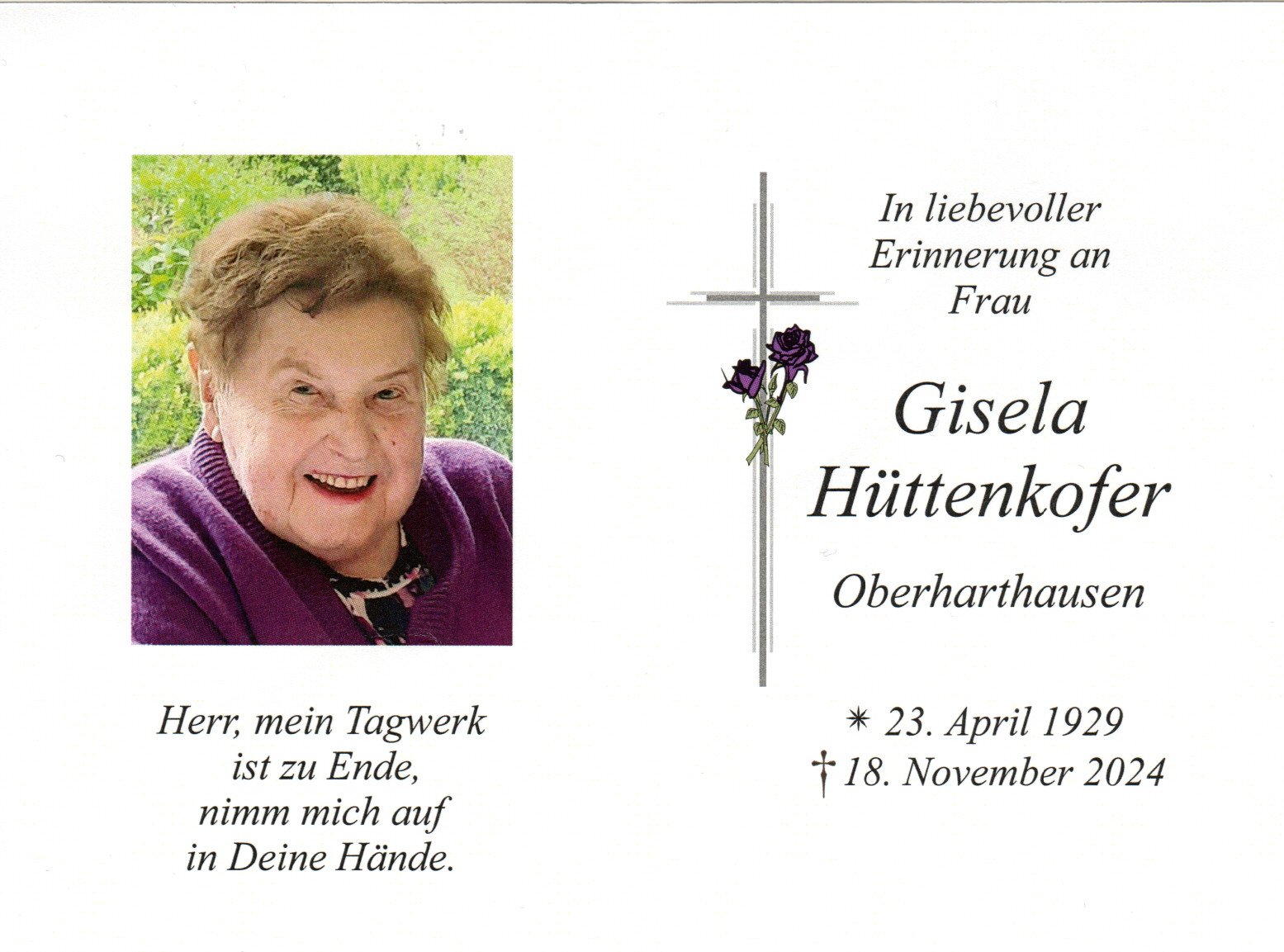 Hüttenkofer Gisela
