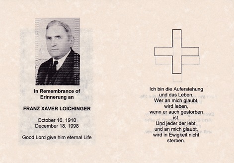 Loichinger Franz Xaver