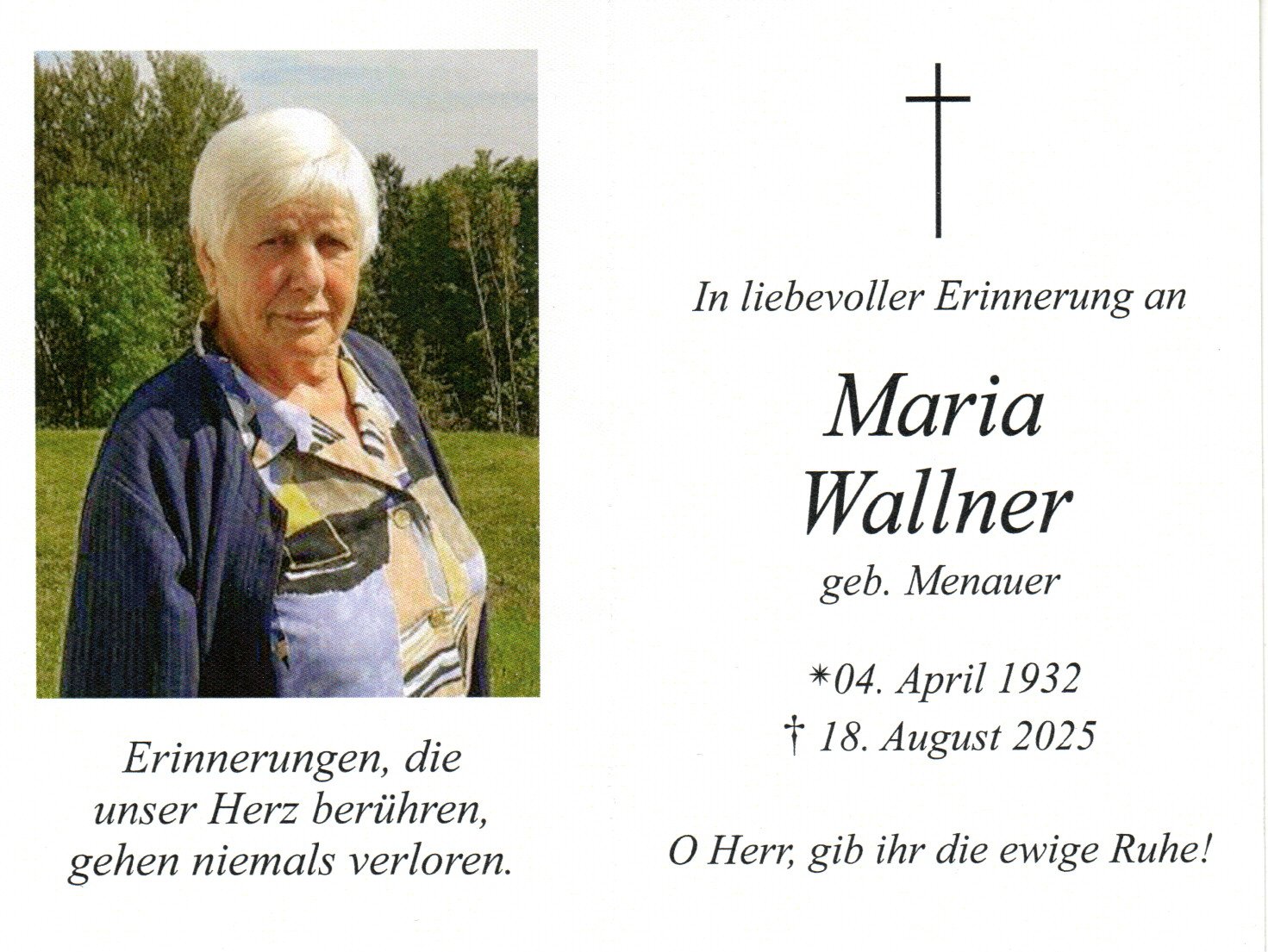 Wallner Maria
