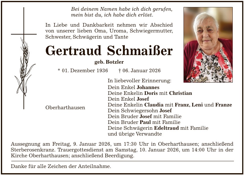 Schmaißer Gertraud 1